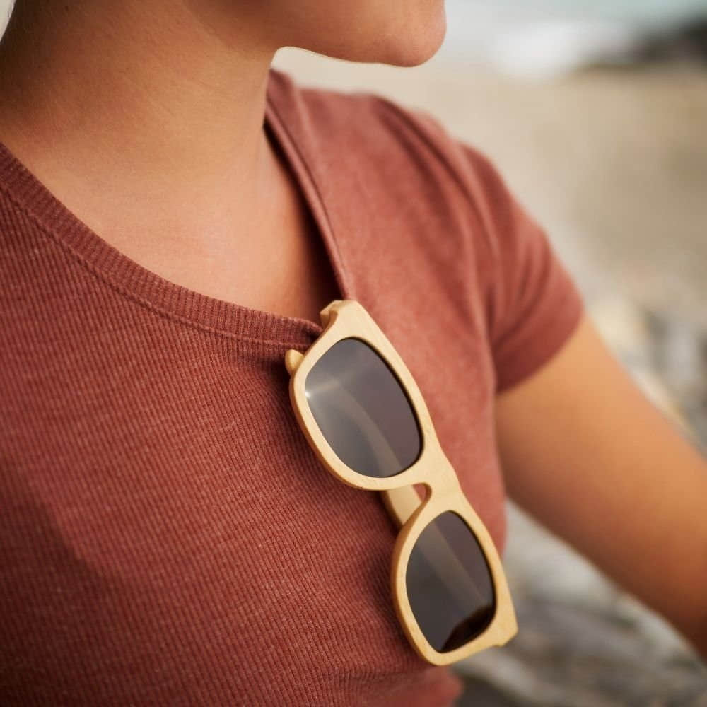 pandoo pandoo Bamboo Sunglasses - Uni | UV400 Protection | Sustainable Style Dunkel myToys