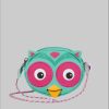 Affenzahn Affenzahn Children's Wallet Neck Pouch - Playful & Secure Eule - Tür Mädchenmode