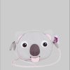 Affenzahn Children's Wallet Neck Pouch - Playful & Secure Koala - Grau Mädchenmode Affenzahn