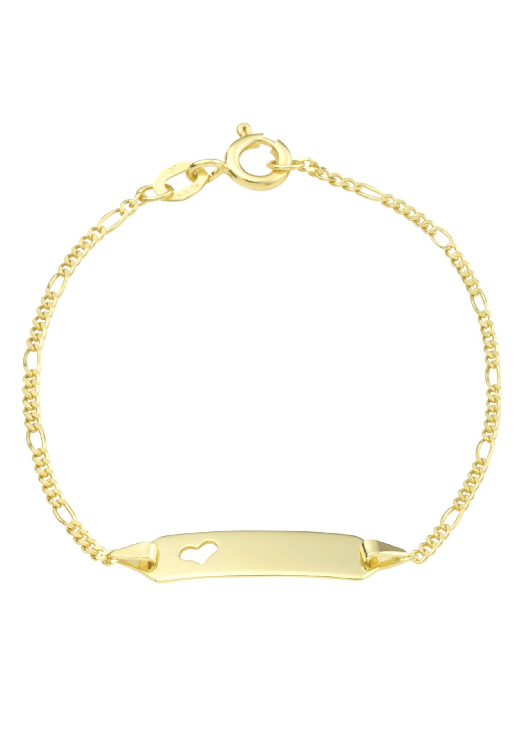 Amor Amore Gold Heart Bracelet (2014332) - 375 Gold, Made in Germany Mädchenmode
