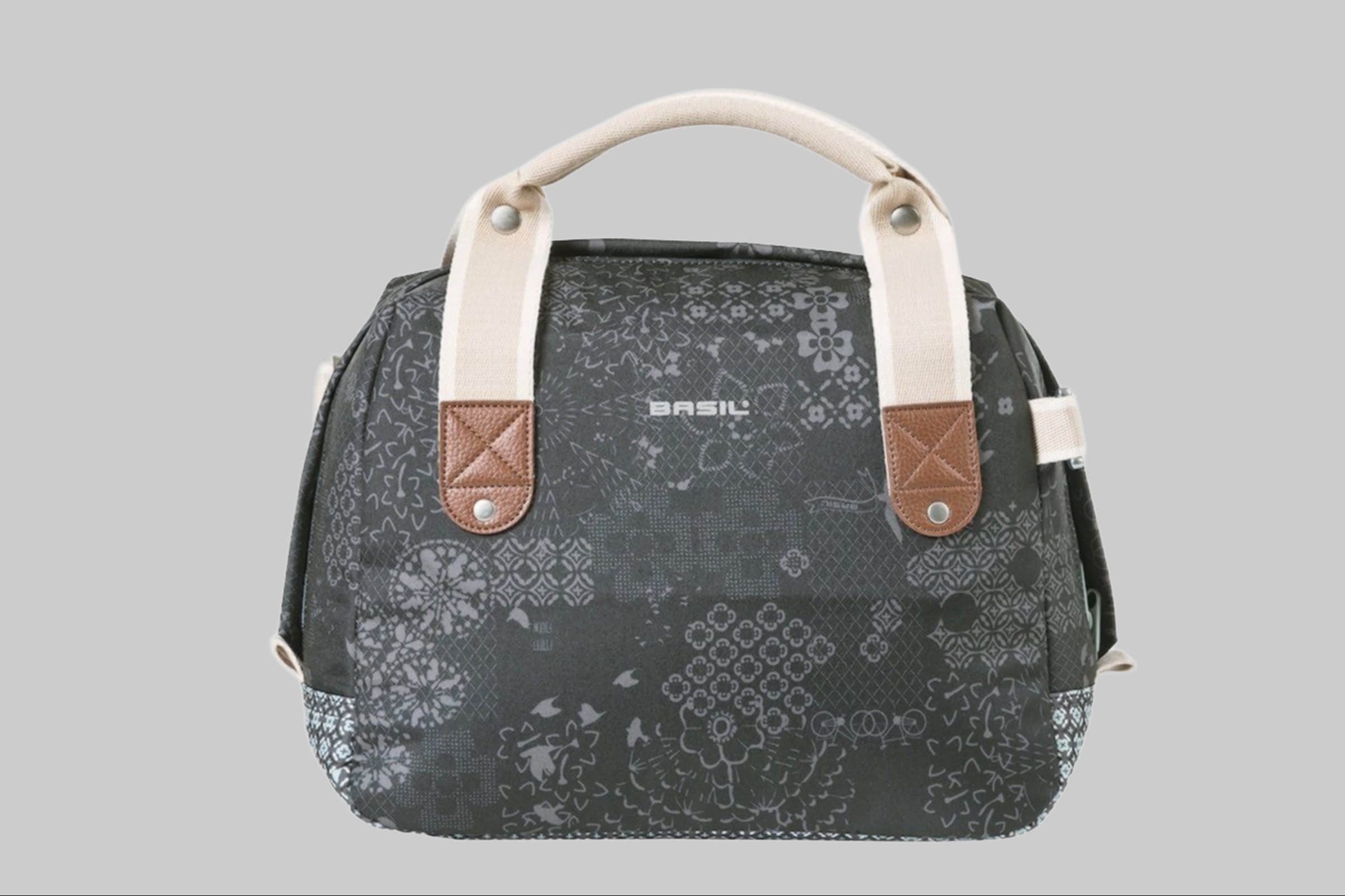 Körbe Basil Basil Boheme City Bag KF 8L Cycling Handlebar Bag - Stylish & Versatile charcoal