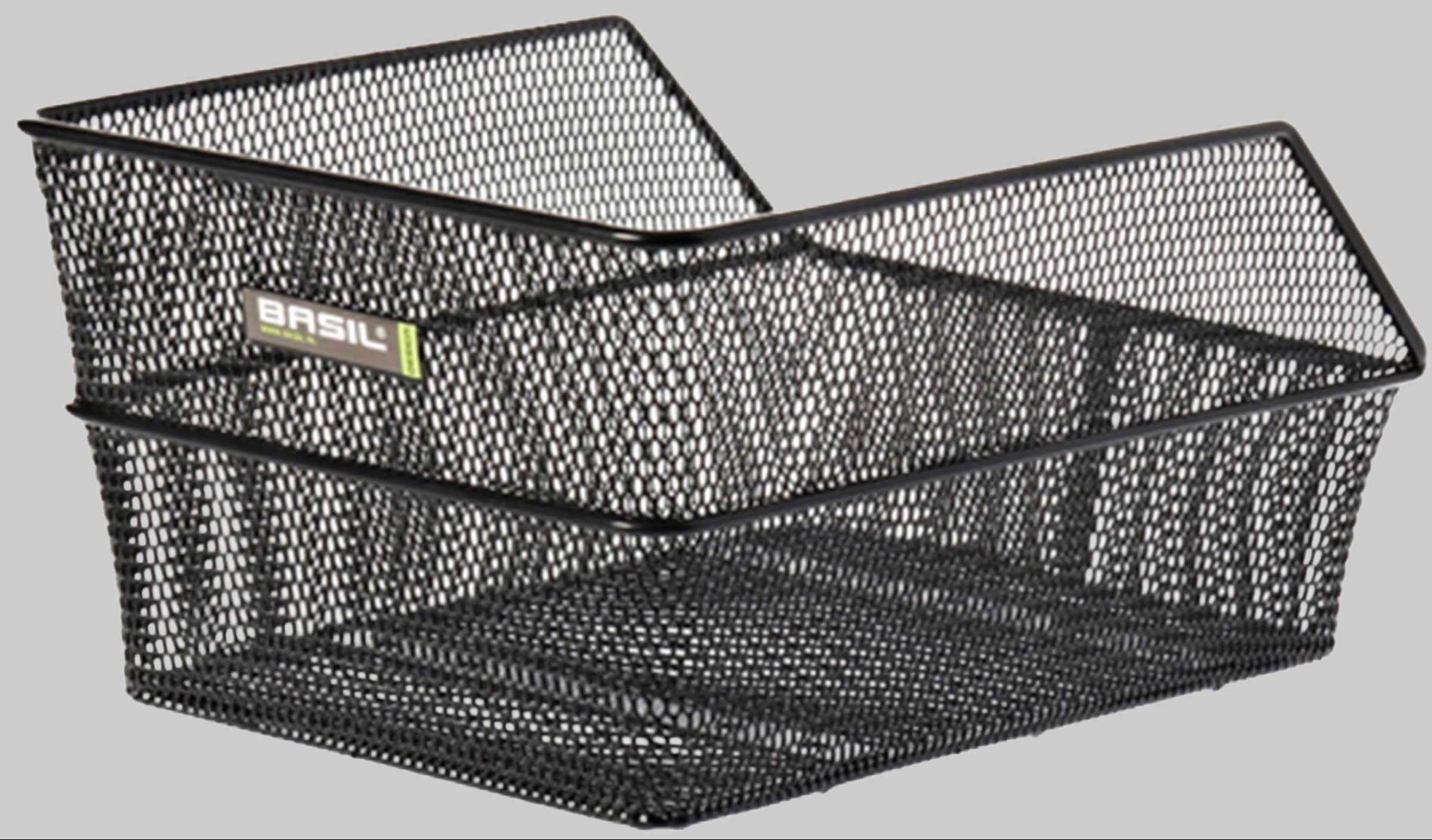 Basil Cento Rear Bike Basket - Fine Mesh School Bag - White schwarz Basil Mädchenmode