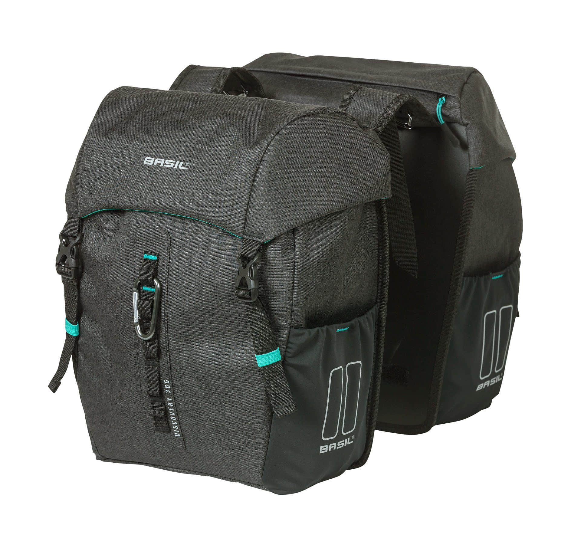 Basil Mädchenmode Basil Doppelfahrradtasche – Sportliche Gepäckträgerlösung
