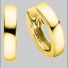 Bruno Banani myToys Bruno Banani Paar Creolen Schmuck Geschenk Silber 925 Ohrschmuck Ohrringe Gold + Silber gelbgoldfa