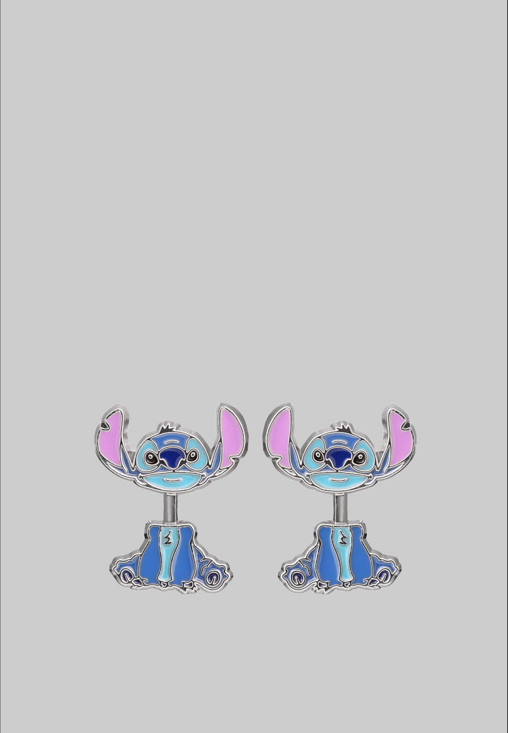 DISNEY Jewelry Mädchenmode Disney Lilo & Stitch Enamel Earrings - Officially Licensed Collectible Jewelry