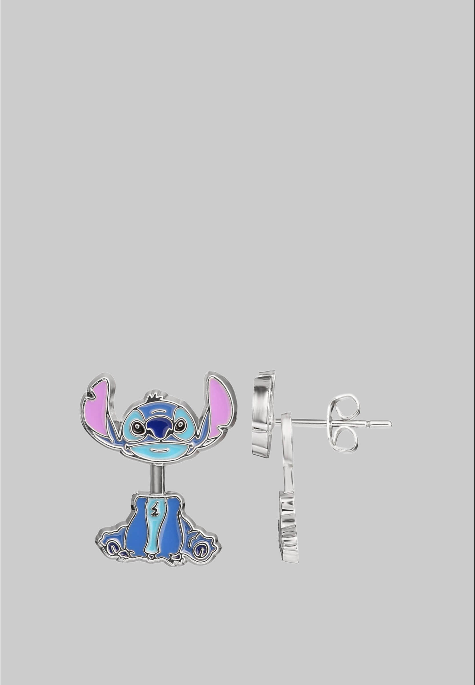 DISNEY Jewelry Mädchenmode Disney Lilo & Stitch Enamel Earrings - Officially Licensed Collectible Jewelry