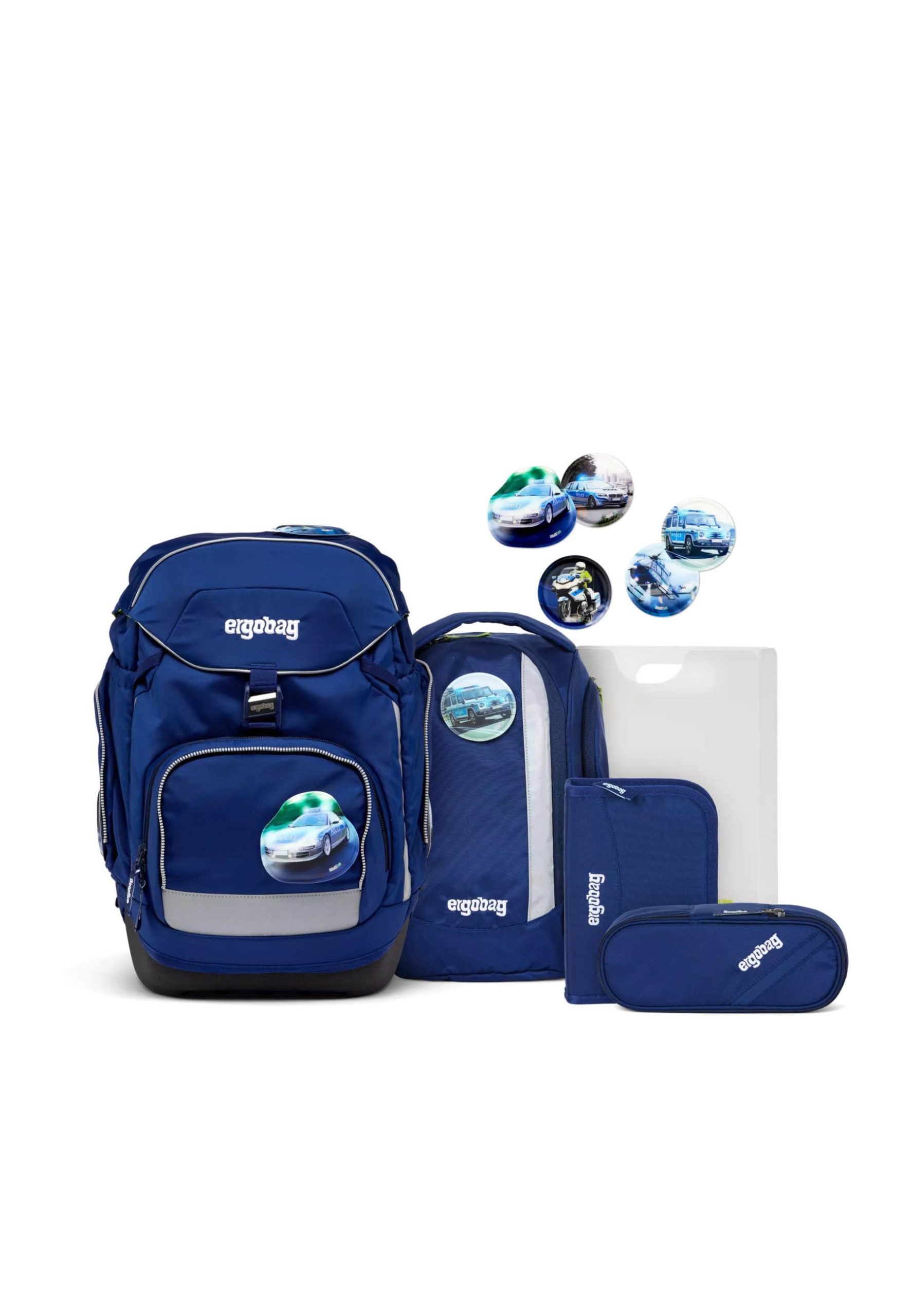 ergobag Spielzeug Ergobag Pack School Backpack Set - StarlightBear/DomstürmBear - 6 Piece Set BlaulichtB