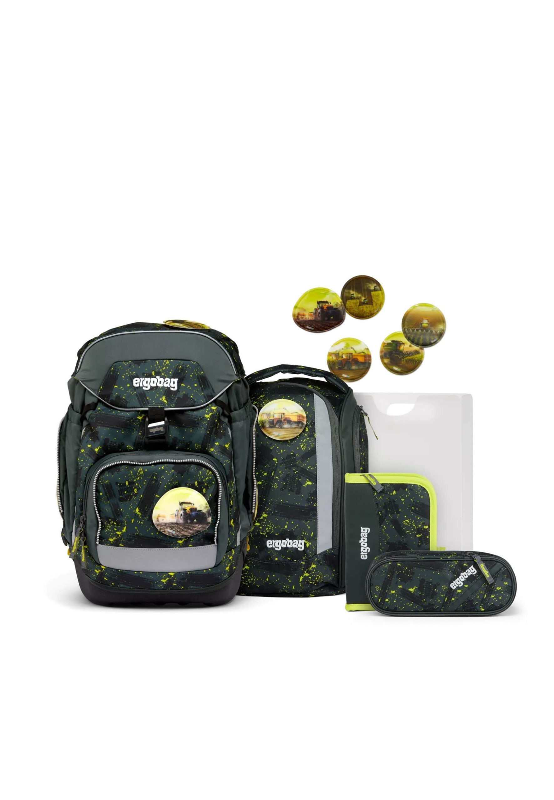 Ergobag Pack School Backpack Set - StarlightBear/DomstürmBear - 6 Piece Set MähdreschB Spielzeug ergobag