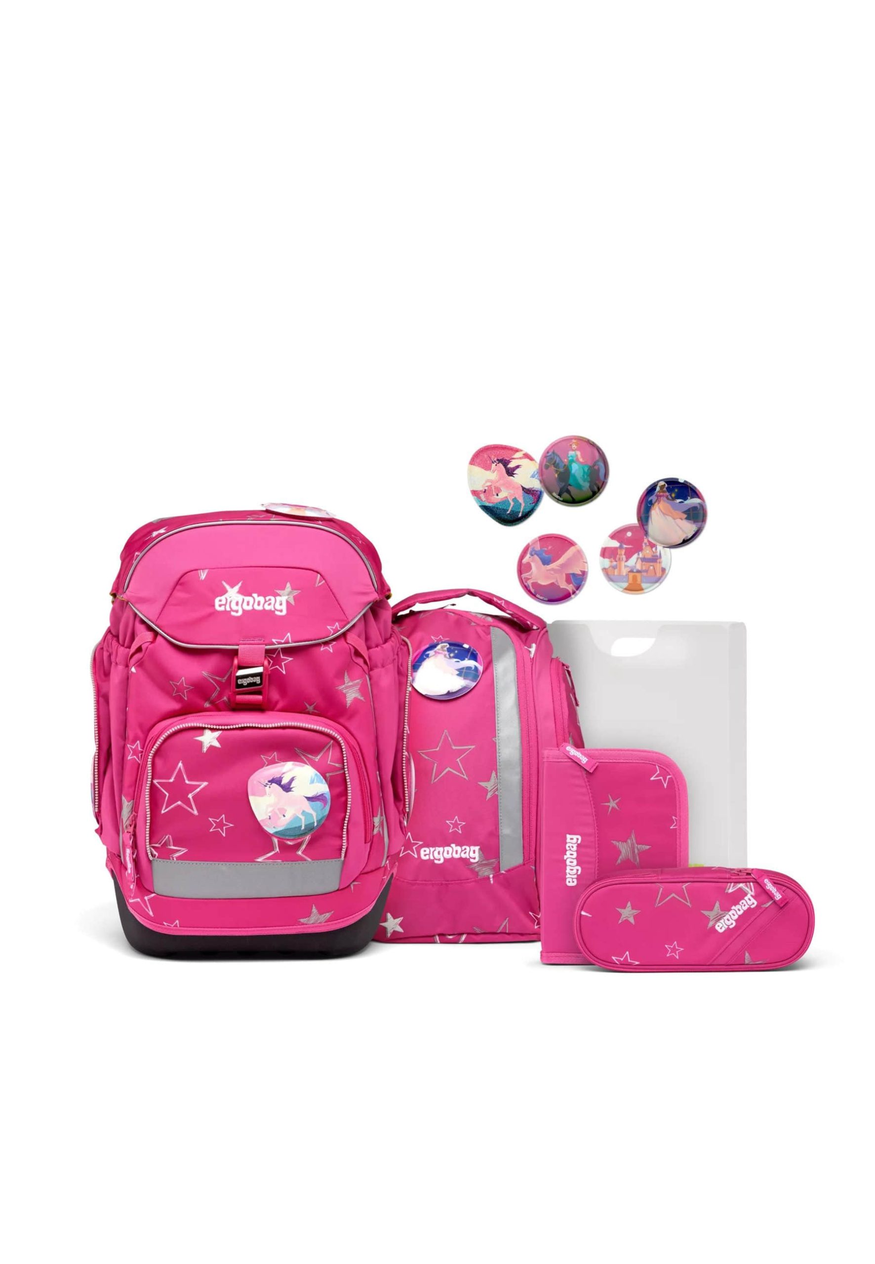 ergobag Spielzeug Ergobag Pack School Backpack Set - StarlightBear/DomstürmBear - 6 Piece Set SternzauBä