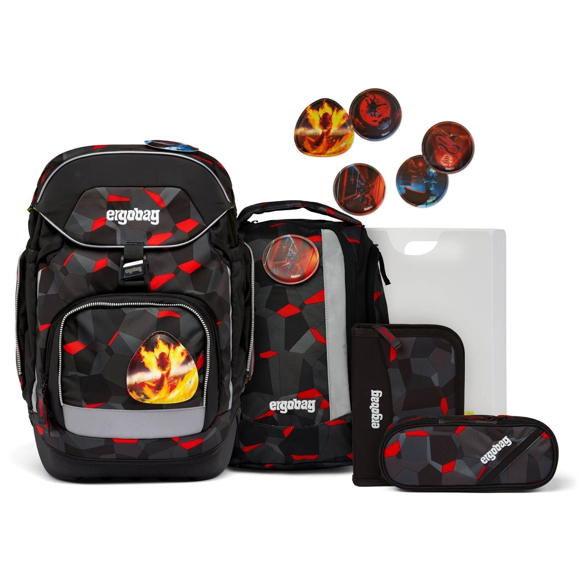 Ergobag Pack School Backpack Set - StarlightBear/DomstürmBear - 6 Piece Set taekbärdo Spielzeug ergobag