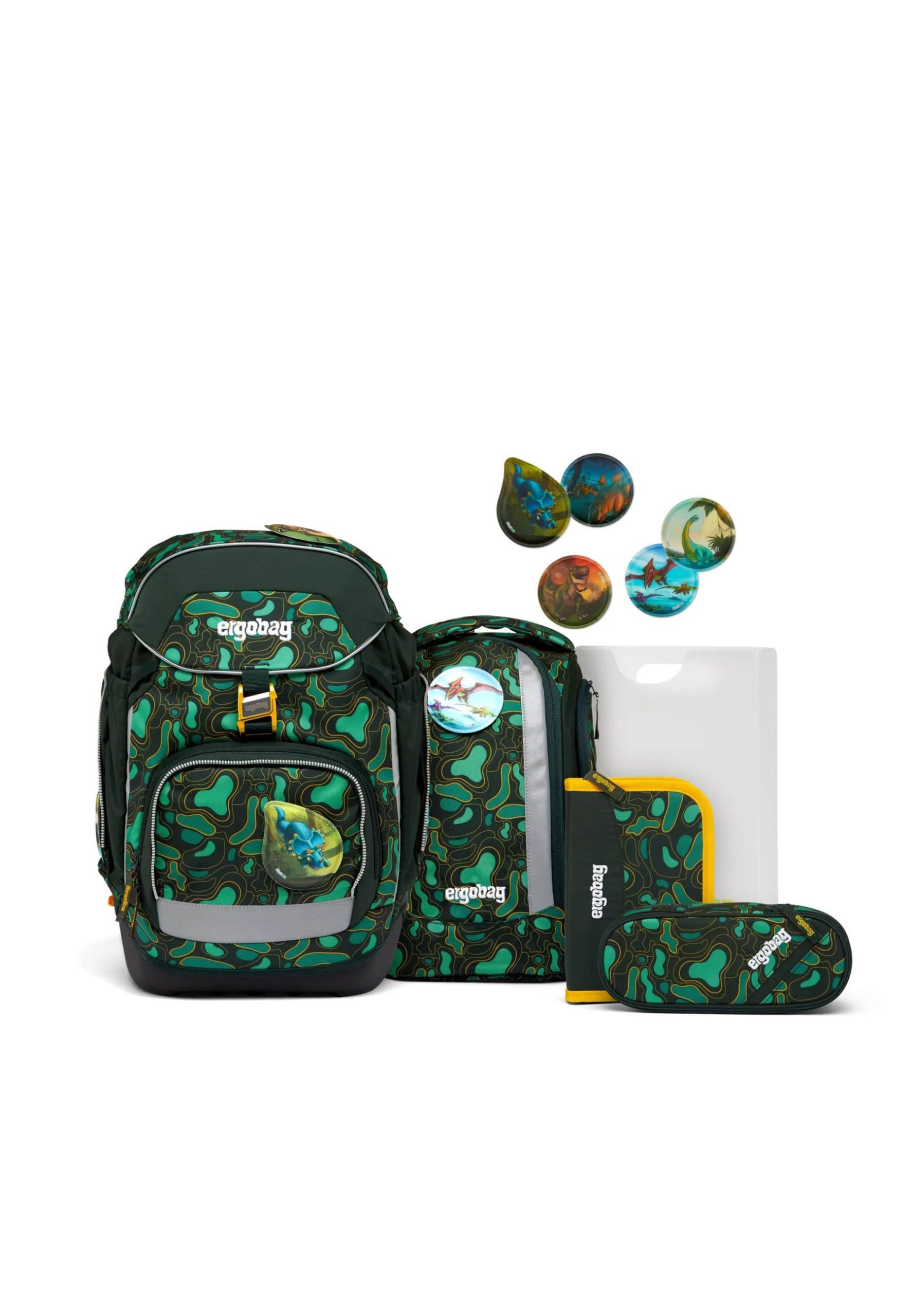 Ergobag Pack School Backpack Set - StarlightBear/DomstürmBear - 6 Piece Set TriBäratop Spielzeug ergobag