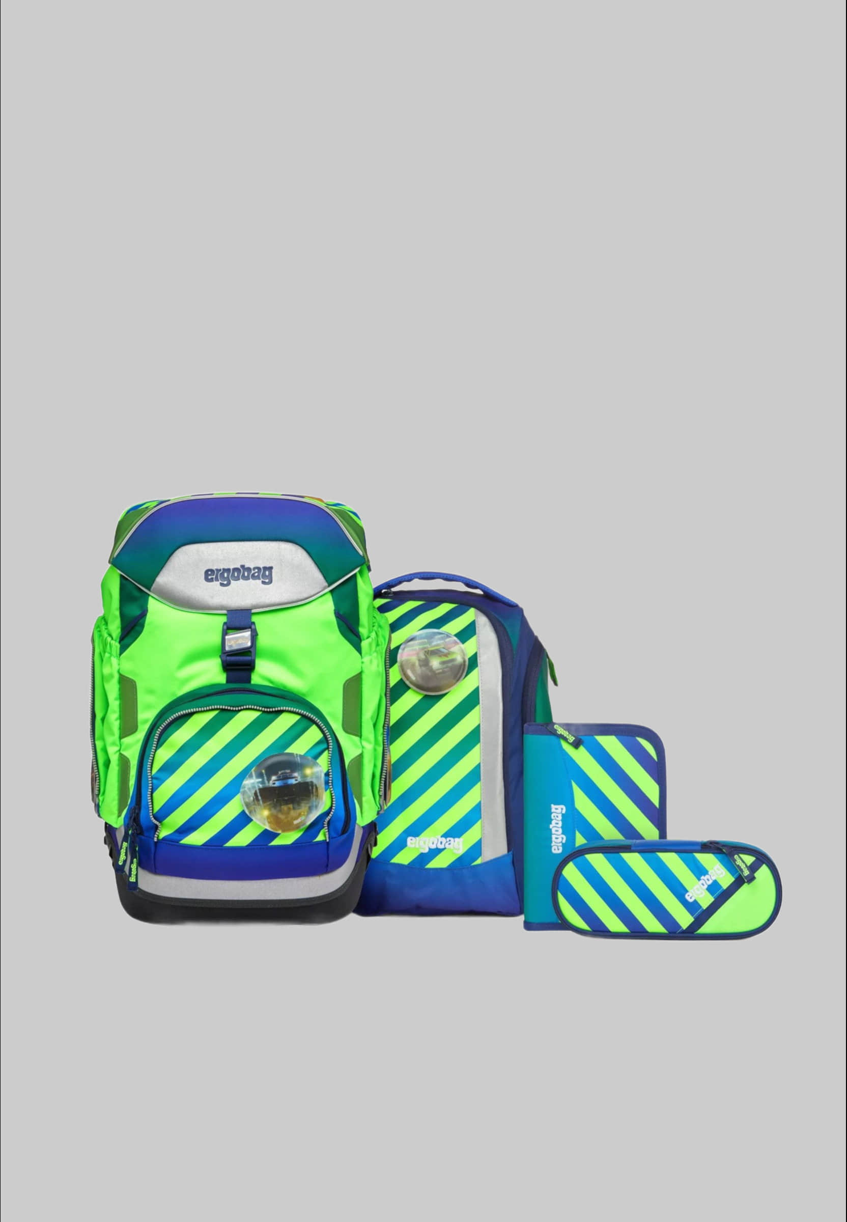 Ergobag Pack School Backpack Set - StarlightBear/DomstürmBear - 6 Piece Set TruckBär - ergobag Spielzeug