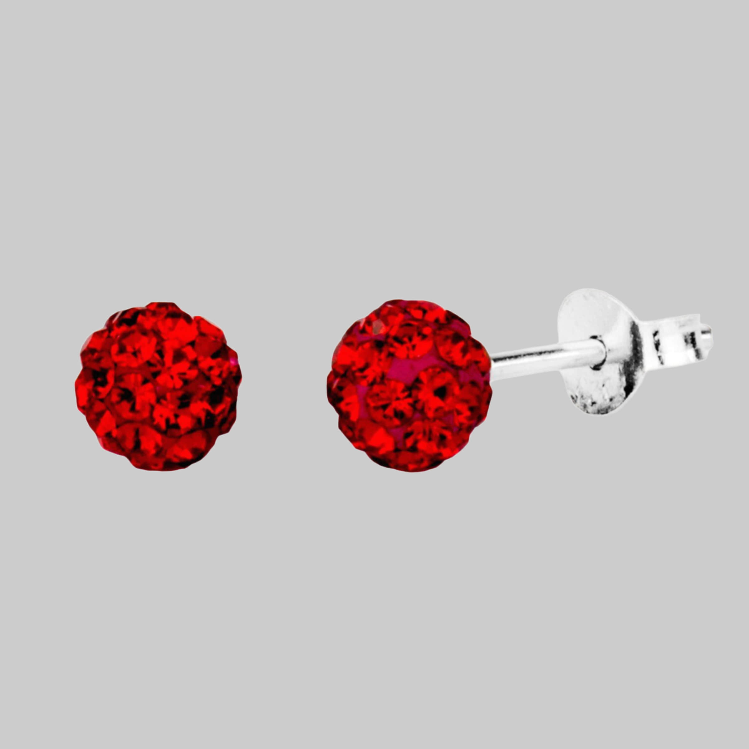 Impala Bonnie 925 Sterling Silver Crystal Stud Earrings light siam myToys Impala