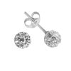 Impala Bonnie 925 Sterling Silver Crystal Stud Earrings crystal Impala myToys