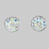 Impala Jessica Crystal Accent 925 Sterling Silver Earrings aurora bor Impala myToys