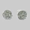 Impala Impala Jessica Crystal Accent 925 Sterling Silver Earrings black diam myToys
