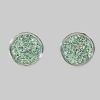 myToys Impala Impala Jessica Crystal Accent 925 Sterling Silver Earrings chrysolite