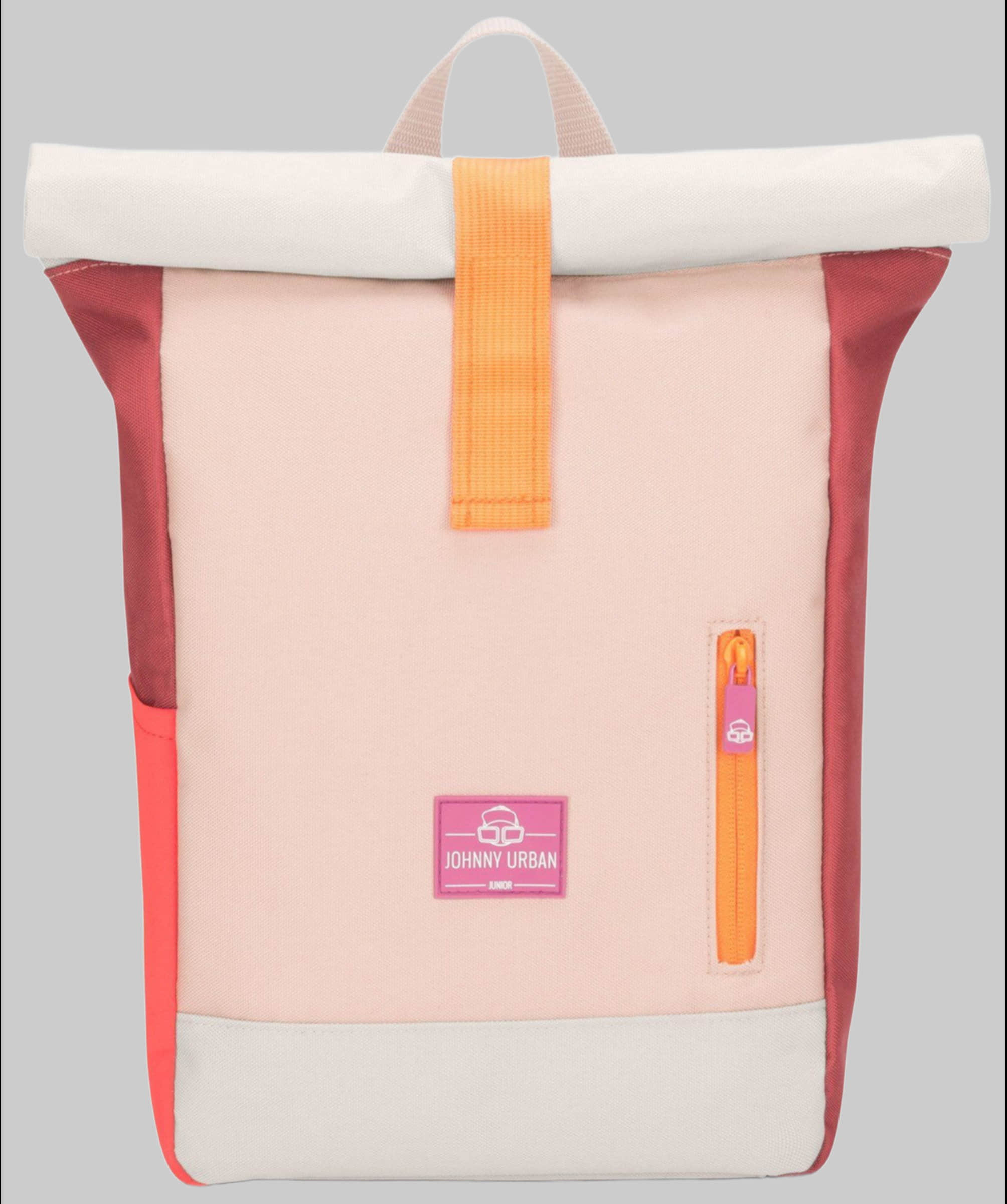 Johnny Urban Junior Aaron: Sustainable Kids Backpack - Ages 3+ | Recycled & Water-Resistant rot Johnny Urban Spielzeug