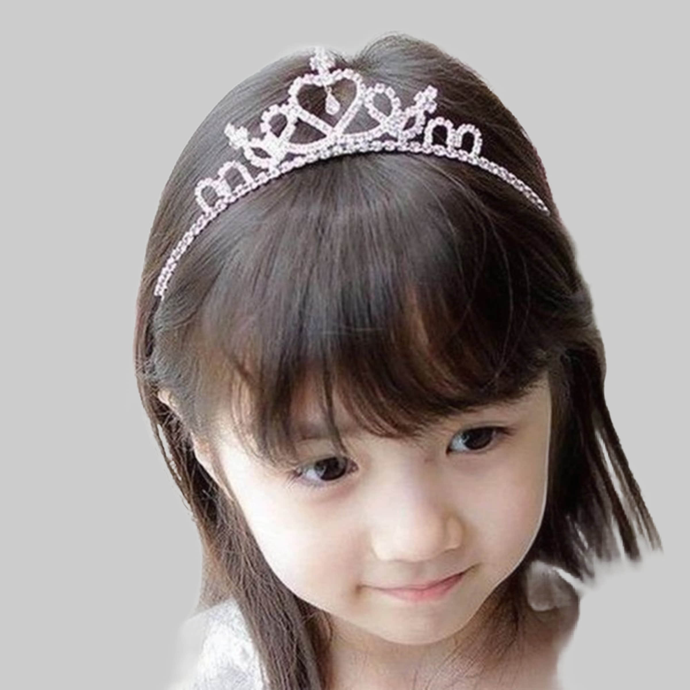 Katara Kataras Diadem Zubehör JGA Diadem für Kinder, Damen in Herz Form, Haarreif, Fasching, Karneval, Krone, Mädchen, Prinzessinen, Hochzeit myToys