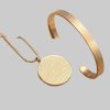 Lale Collection™ Ayatul Kursi Necklace & Bracelet Set - Gold Gold myToys Lale Collectionu00AE