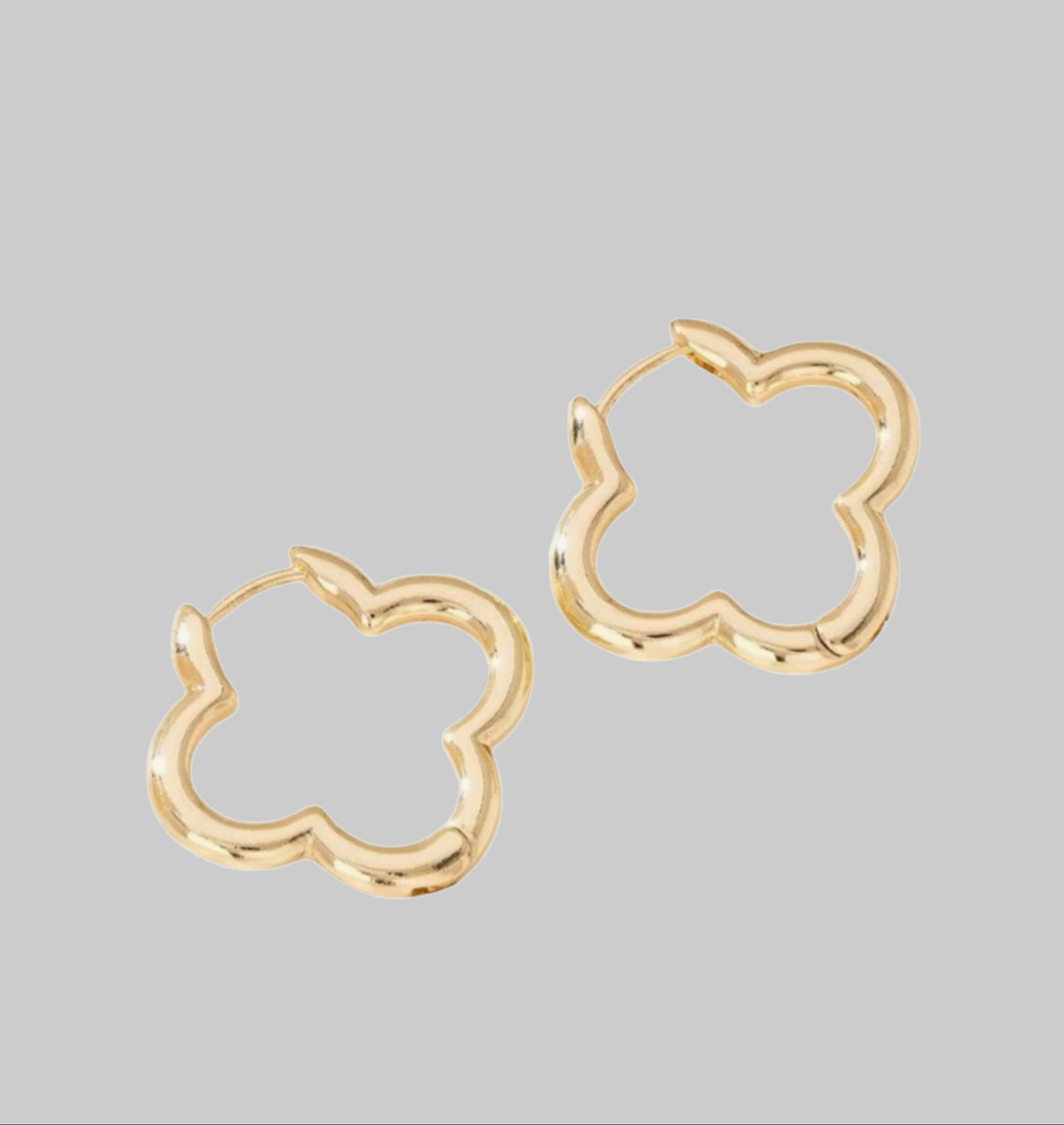 Lale Collection Clover & Bloom Earrings - Lucky Charm Gold & Green Gold2 Lale Collectionu00AE myToys