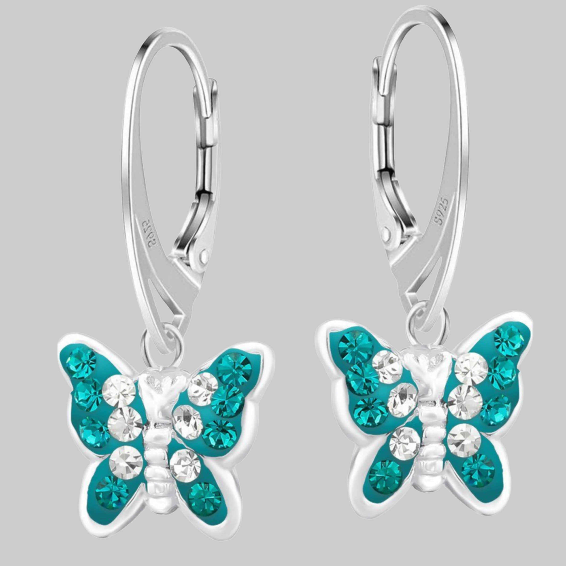 myToys Limana Limana OhrstecKer-Set 925 Silber Einhorn Pferde Schmetterling Kinderohrringe Kinderschmuck, Glitzer | Preisvergleich | DeutschlandCard Smaragd K8