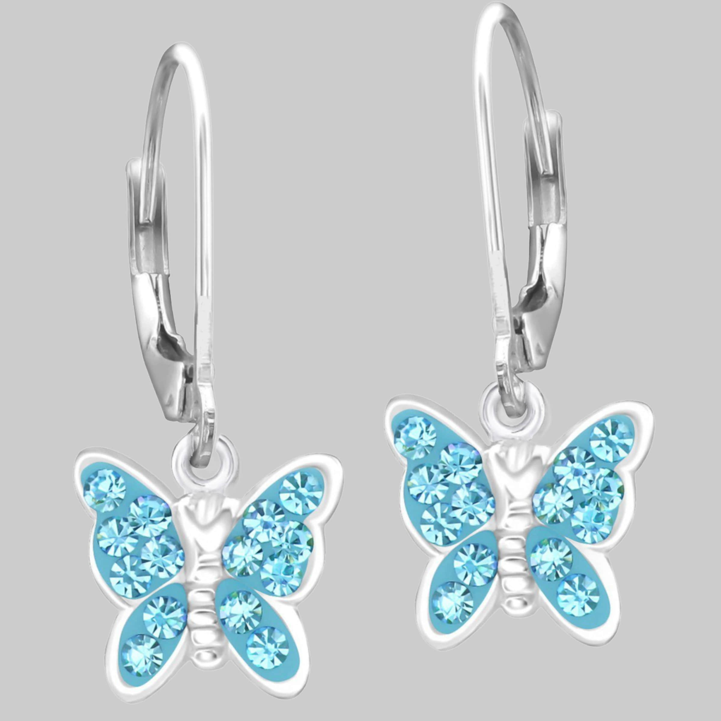 Limana OhrstecKer-Set 925 Silber Einhorn Pferde Schmetterling Kinderohrringe Kinderschmuck, Glitzer | Preisvergleich | DeutschlandCard Türkis K65 myToys Limana