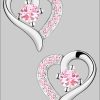 Limana Limana Sterling Silver Heart Earrings - Rose Gold & Gold Finish - Gift Box Included Rosa myToys