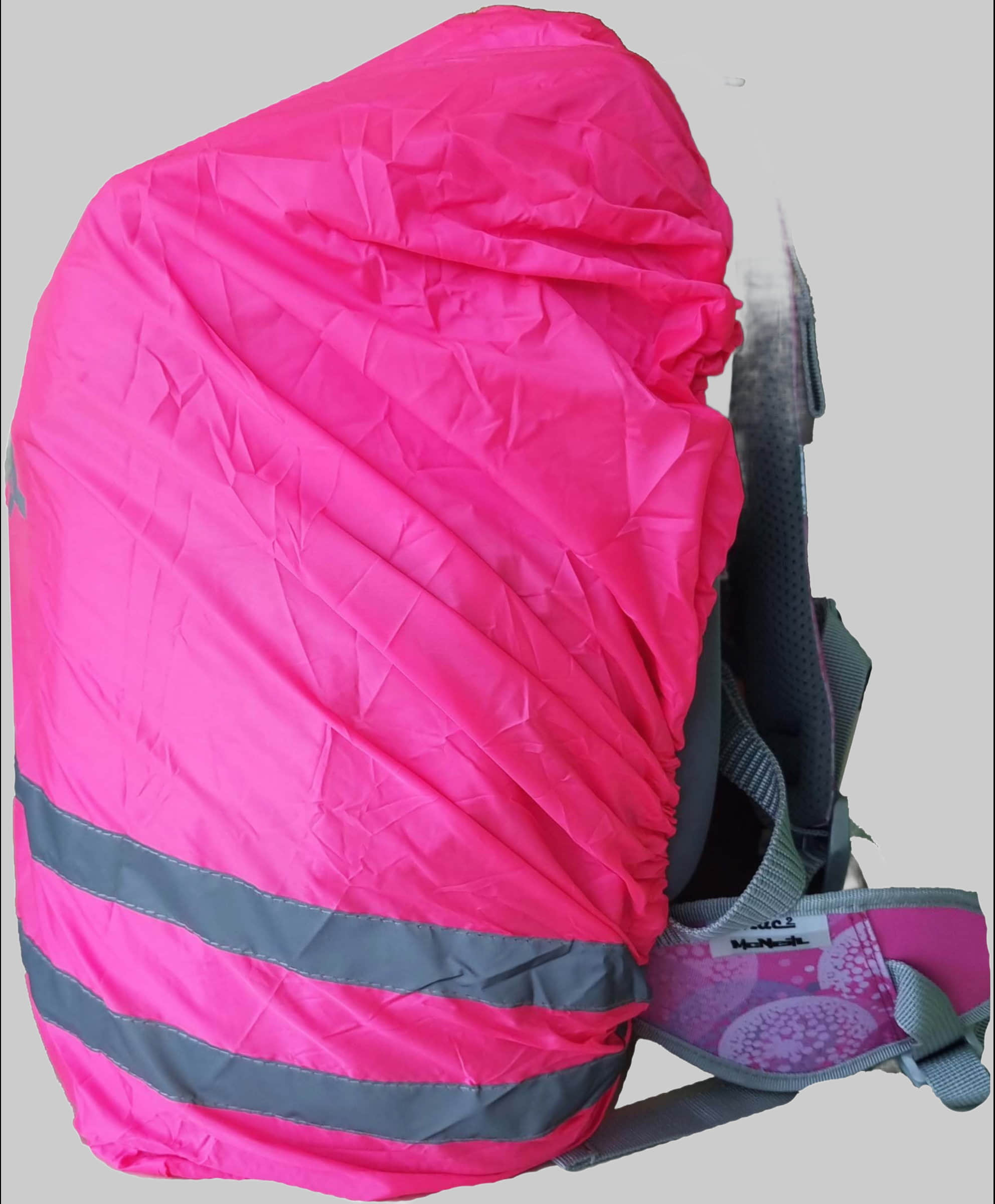 McNeill Mädchenmode McNeill Rain Cover - Fluorescent Pink Backpack Protection