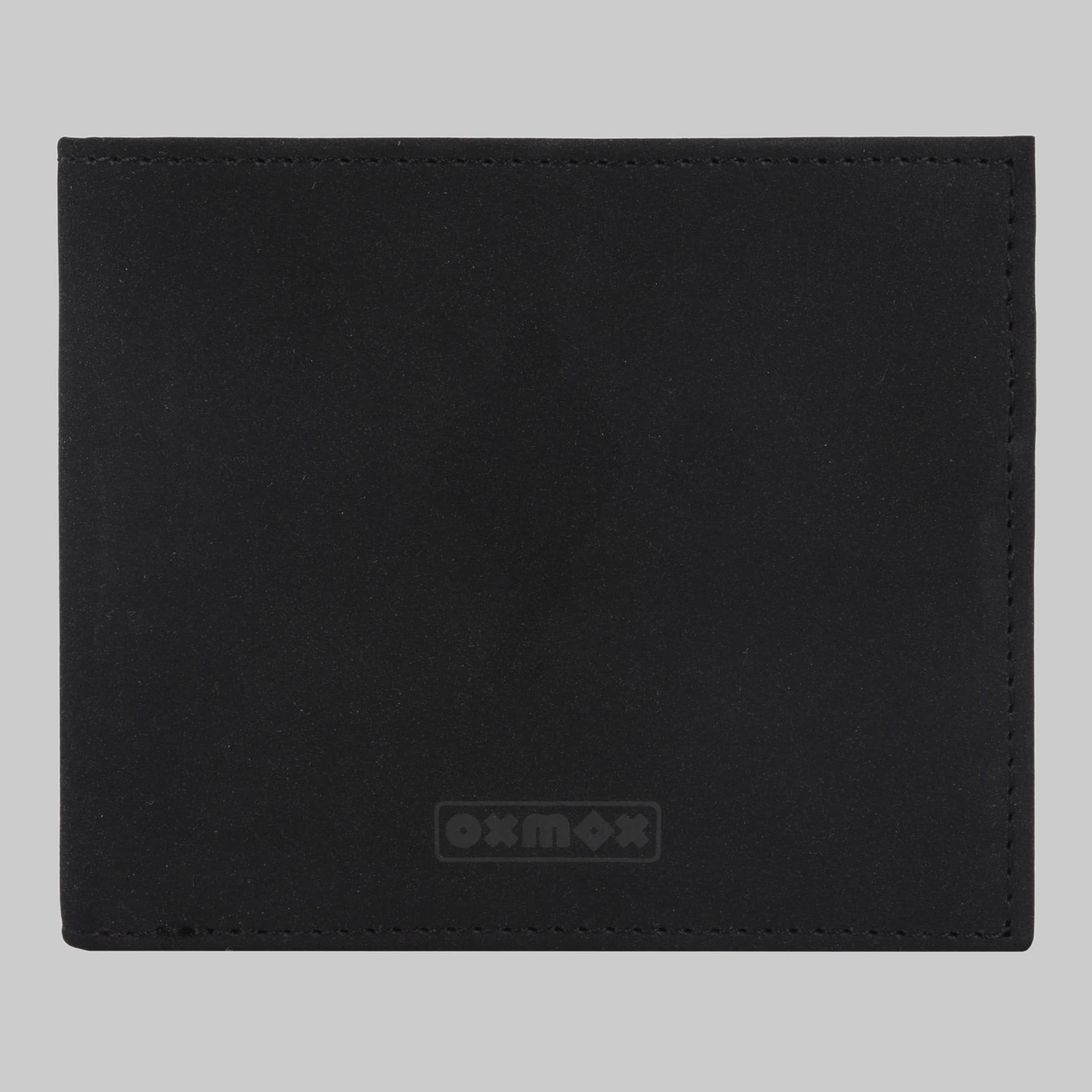 OXMOX OXMOX New Cryptan Wallet - RFID Protected, Durable Design black Accessoires & Taschen