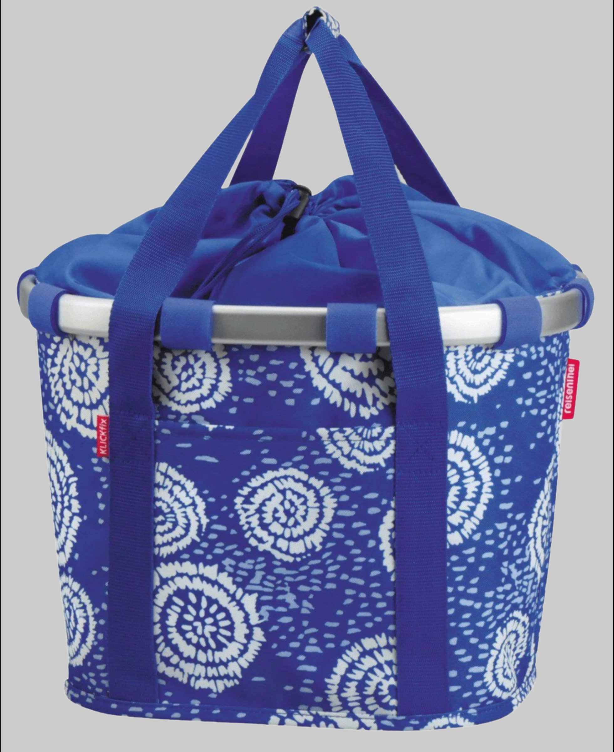 Körbe Klickfix Reisenthel Bikebasket DOTS - KlickFix Front Bike Basket batik stro