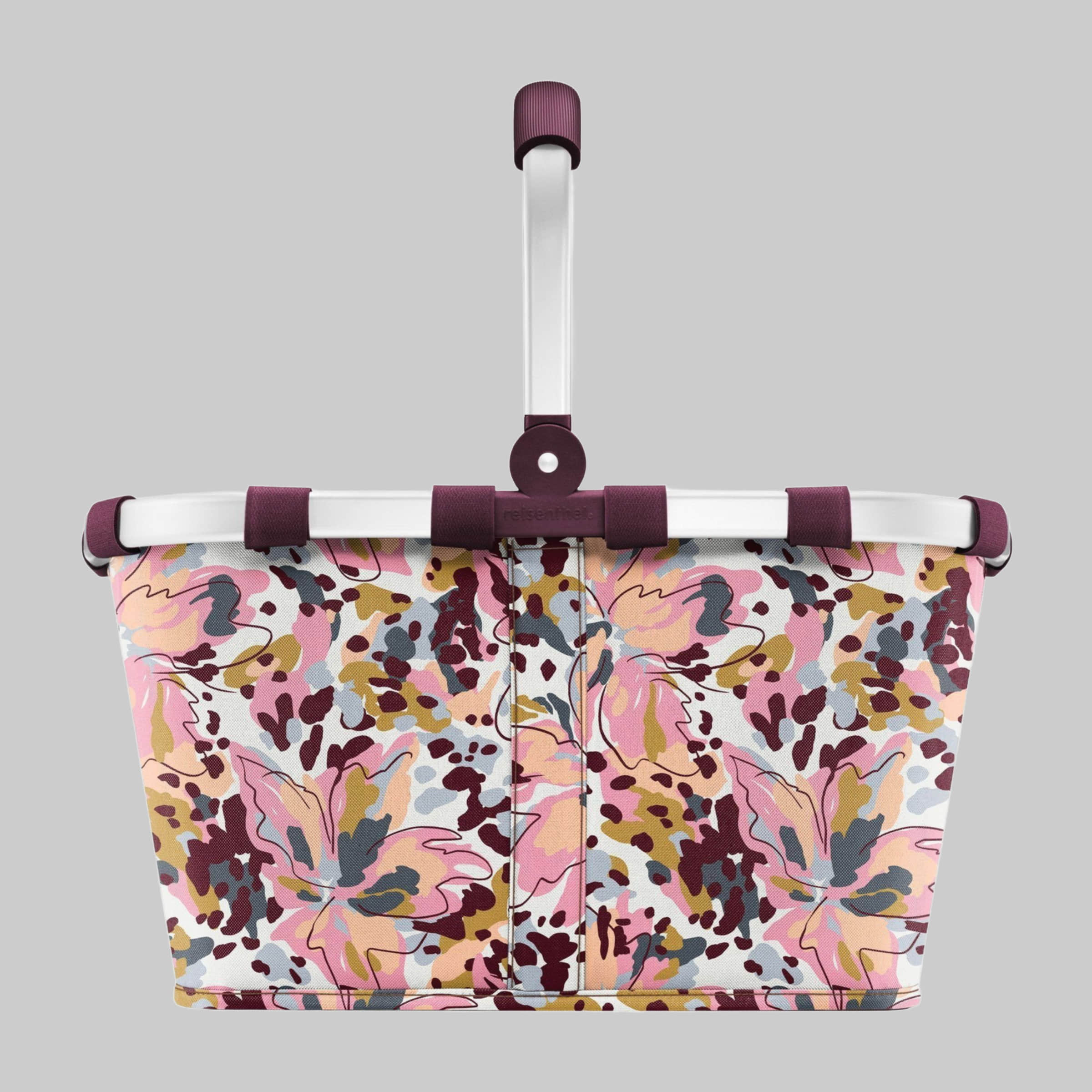REISENTHELu00AE Reinigung & Ordnung Reisenthel Carrybag XS Dark Blue (Batik Strong Blue) - Original Shopping Basket flora rose