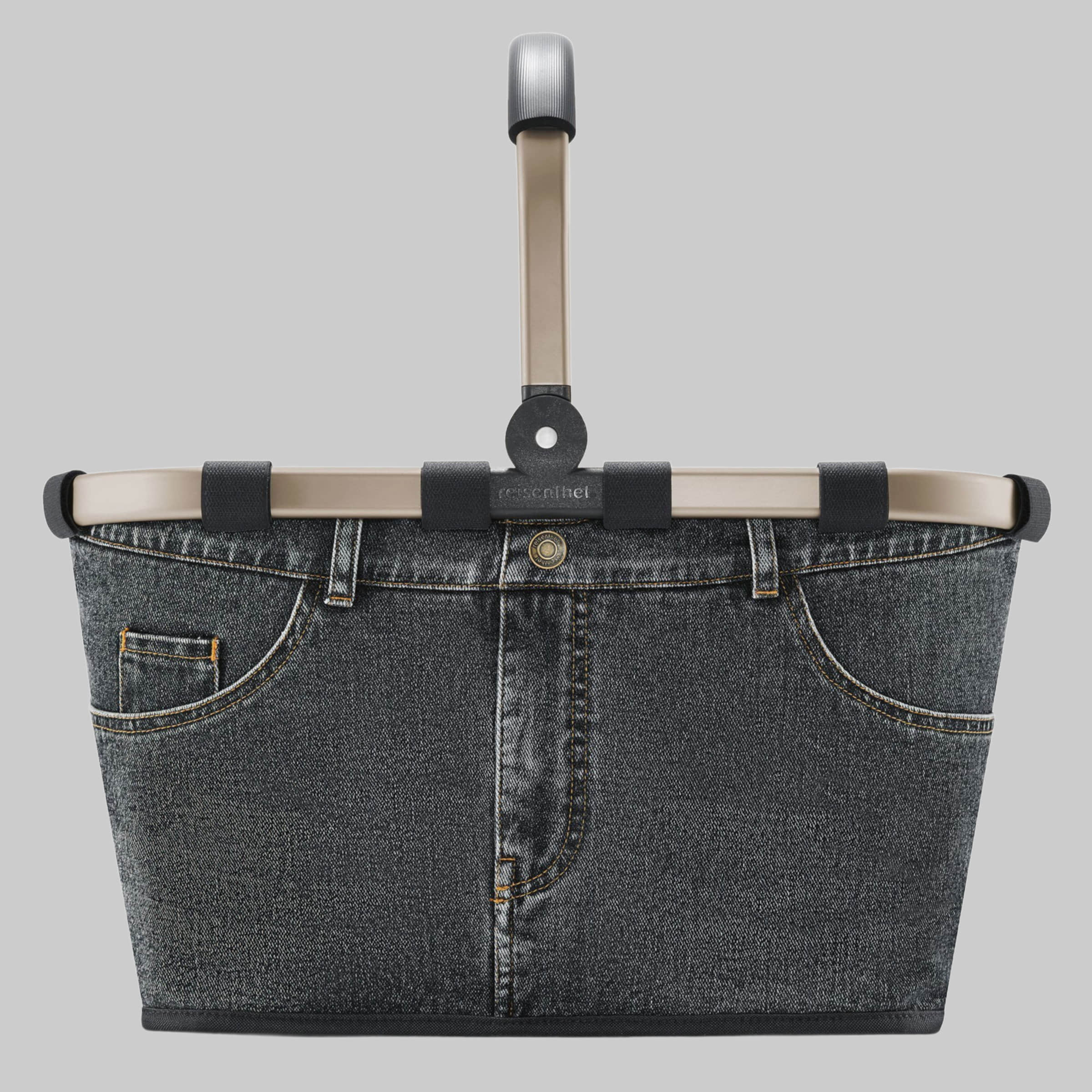 REISENTHELu00AE Reinigung & Ordnung Reisenthel Carrybag XS Dark Blue (Batik Strong Blue) - Original Shopping Basket Jeans Dark