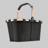 Reisenthel Carrybag XS Dark Blue (Batik Strong Blue) - Original Shopping Basket Bronze/Black Reinigung & Ordnung REISENTHELu00AE