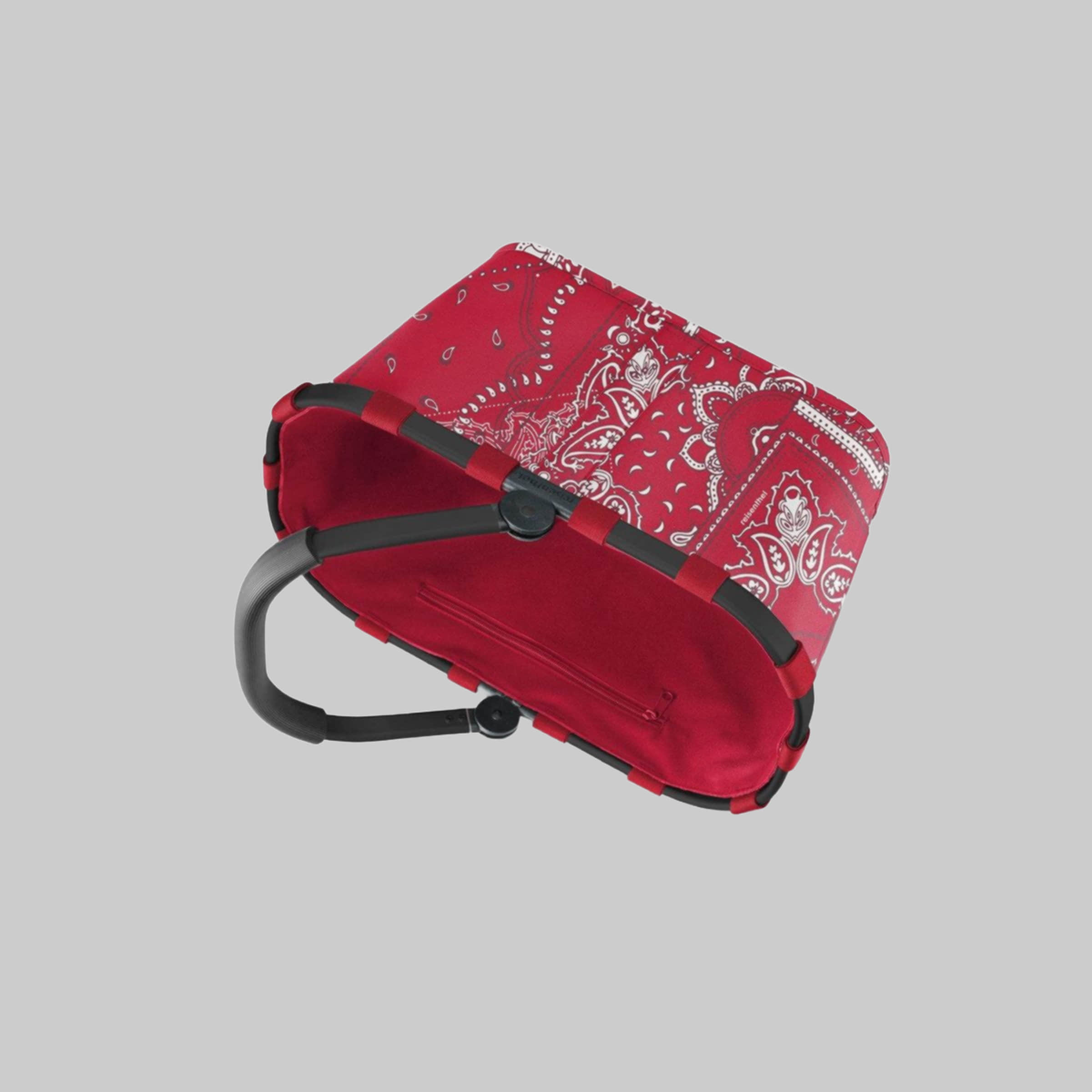 REISENTHELu00AE Reisenthel Carrybag XS Dark Blue (Batik Strong Blue) - Original Shopping Basket Bandana Red Reinigung & Ordnung