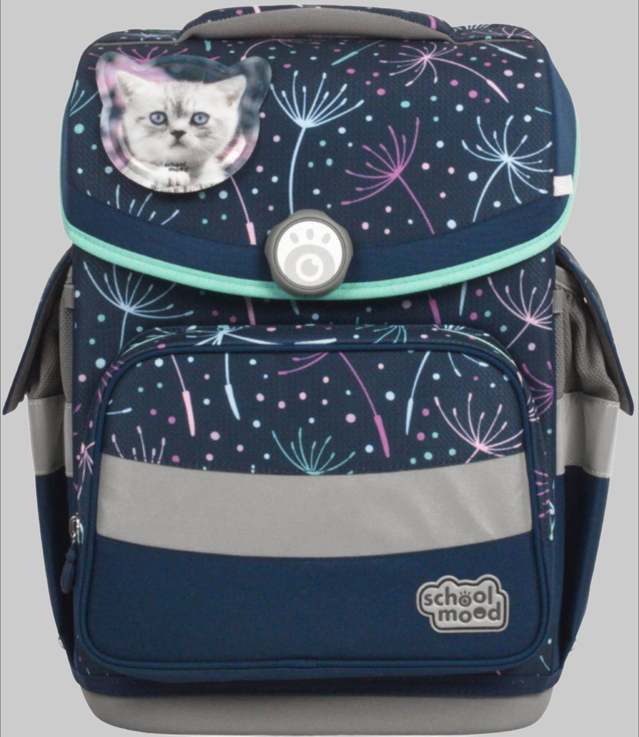SCHOOL-MOODu00AE SCHOOL-MOOD® Timeless School Backpack Set (7-Piece) - Recycled Materials lina Spielzeug
