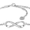 SERASAR Sterling Silver Infinity Anklet - Elegant & Symbolic Jewelry Silber SERASAR myToys