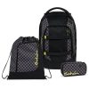 Satch Satch School Backpack Pack (3-piece, incl. Messy Box & Sports Bag) Dark Skate Spielzeug