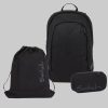 Satch Schulrucksack Air (3tlg., inkl. Schlamperbox und Sportbeutel) Blackjack Satch Startseite