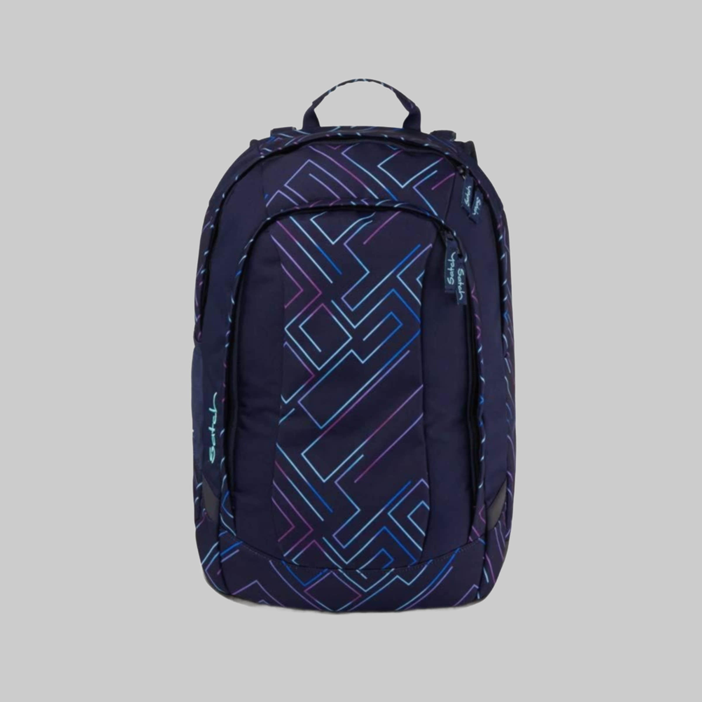Startseite Satch Satch Schulrucksack Air (3tlg., inkl. Schlamperbox und Sportbeutel) Purple Laser