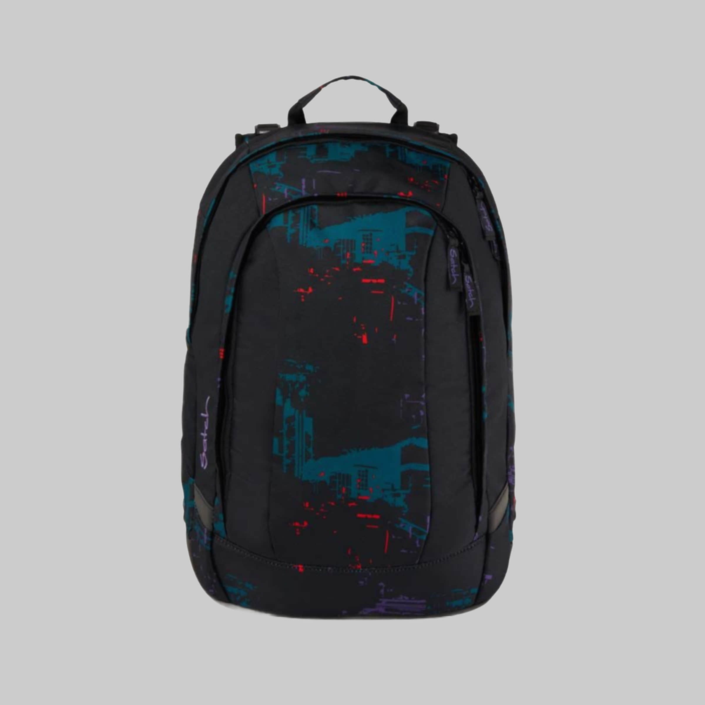 Startseite Satch Satch Schulrucksack Air (3tlg., inkl. Schlamperbox und Sportbeutel) Night Vision