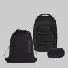 Satch Spielzeug Satch Schulrucksack Pack (3-teilig) Blackjack