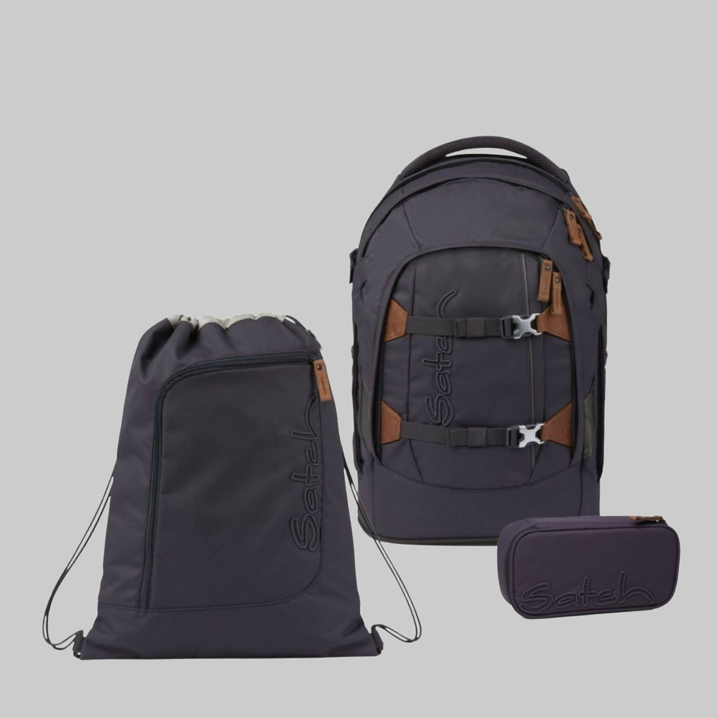 Satch Spielzeug Satch Schulrucksack Pack (3-teilig) Nordic Grey