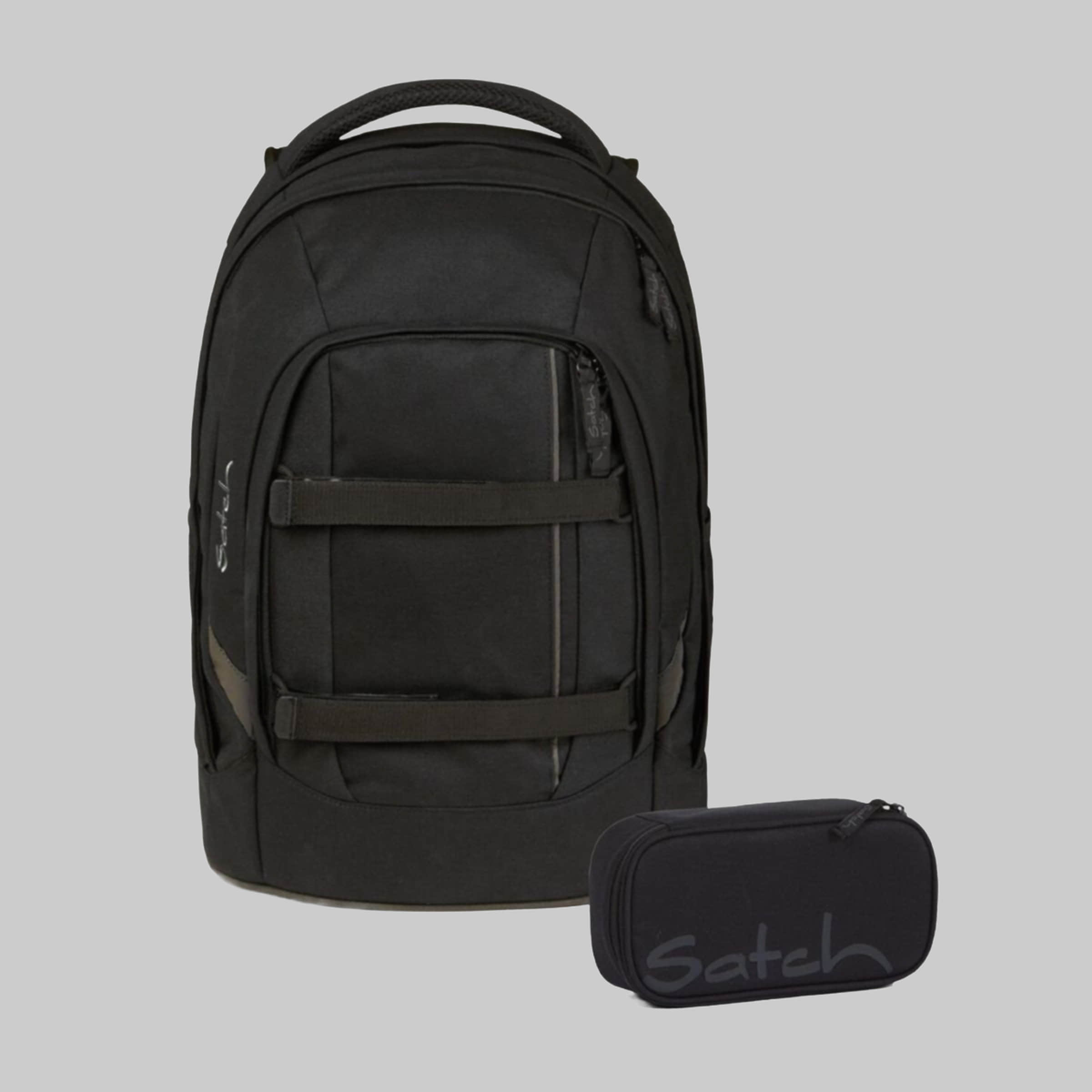 Spielzeug Satch Satch Schulrucksack Set Pack (2tlg., inkl. Schlamperbox) Blackjack