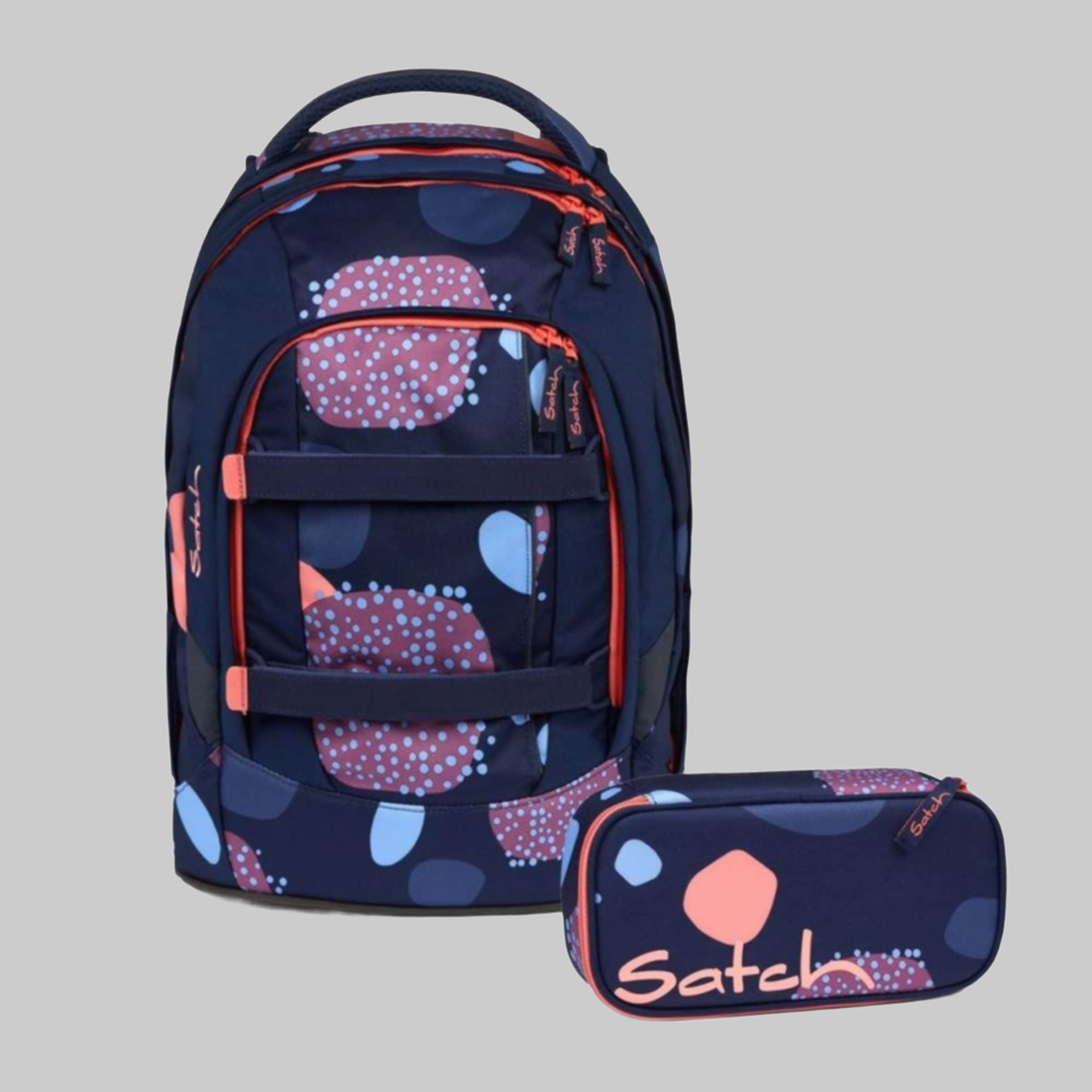 Spielzeug Satch Satch Schulrucksack Set Pack (2tlg., inkl. Schlamperbox) Coral Reef
