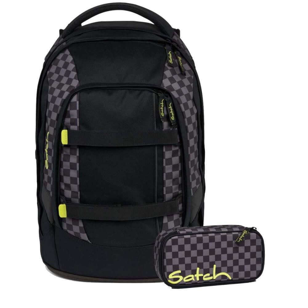 Satch Schulrucksack Set Pack (2tlg., inkl. Schlamperbox) Dark Skate Spielzeug Satch