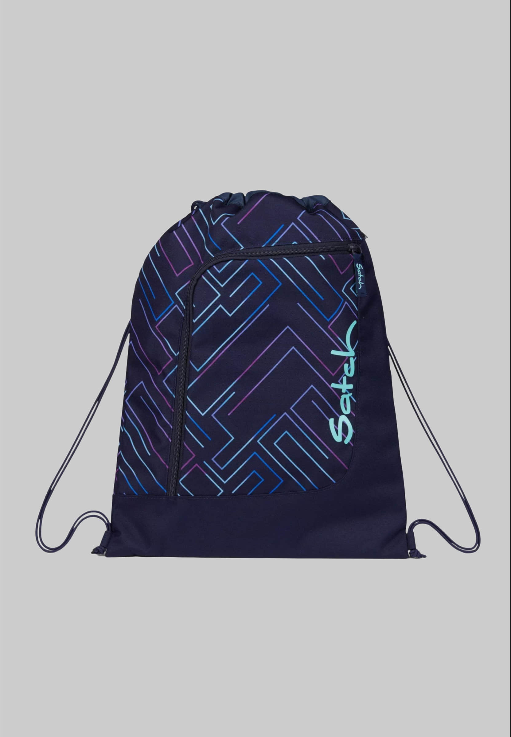 Satch Turnbeutel: Recycled PET Gym Bag | Eco-Friendly Design Purple Las Rucksäcke Satch