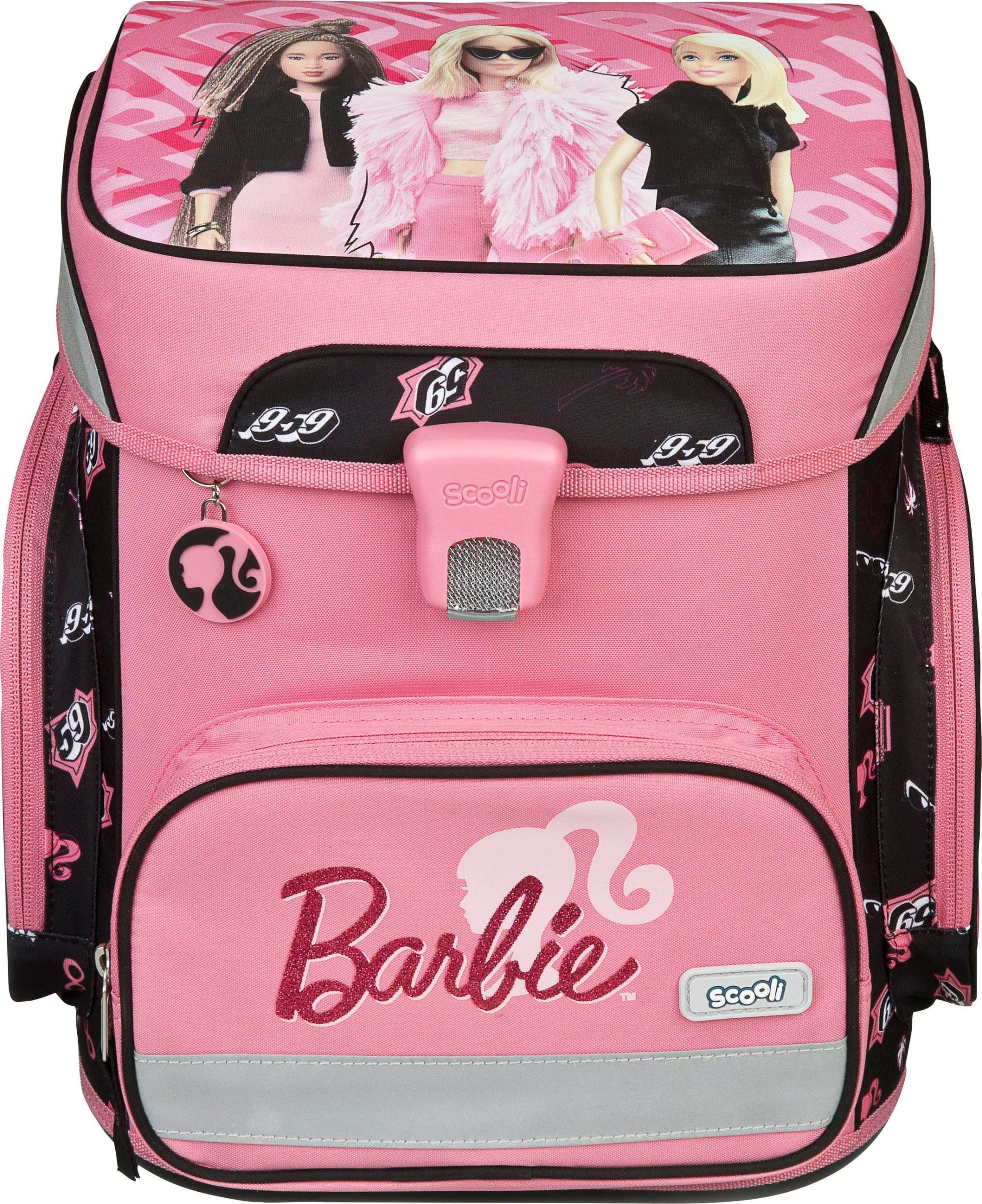 Scooli Spielzeug Scooli EasyFit Schulranzen-Set Dreamland (5-tlg) Barbie