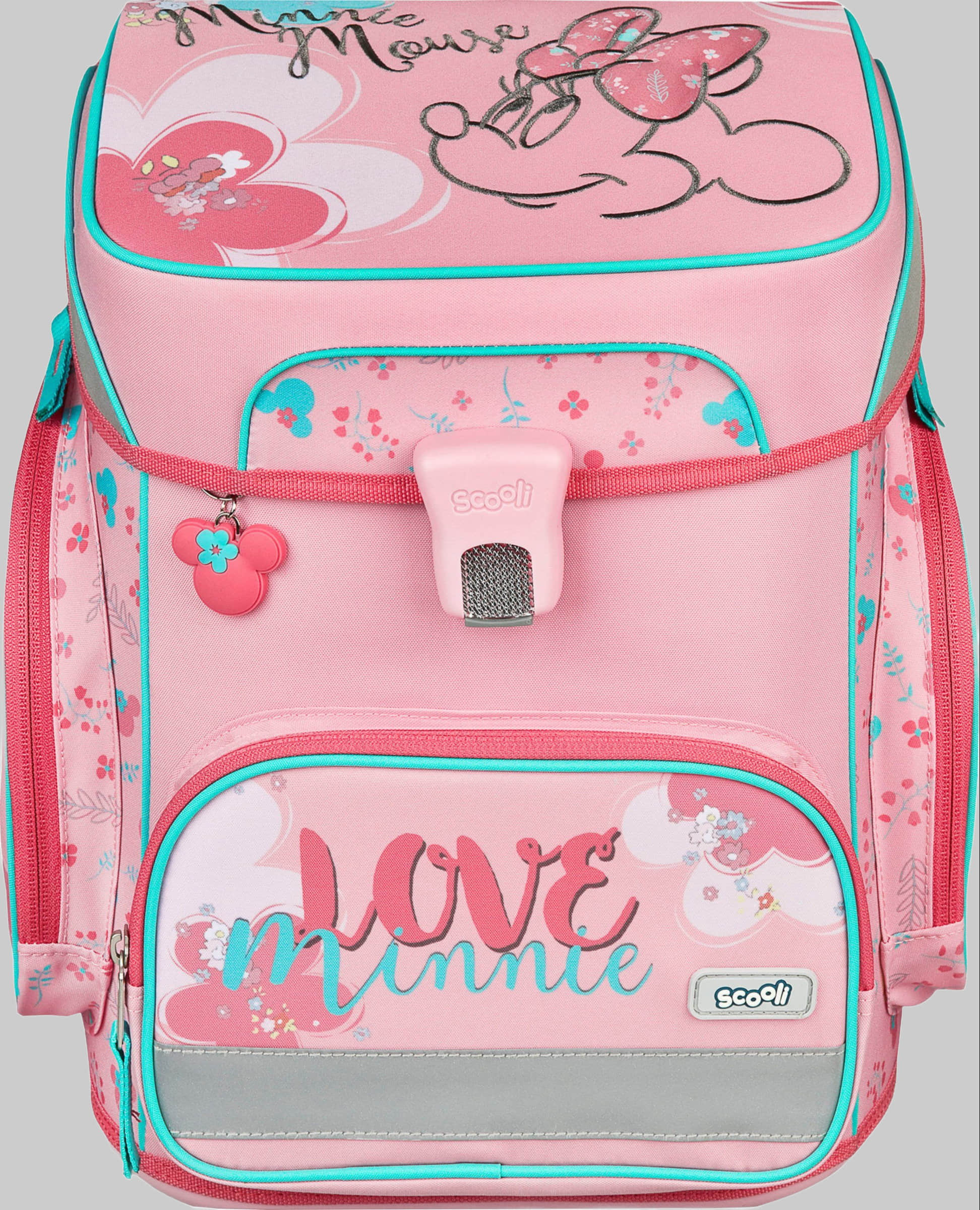 Spielzeug Scooli Scooli EasyFit Schulranzen-Set Dreamland (5-tlg) Minnie Mouse