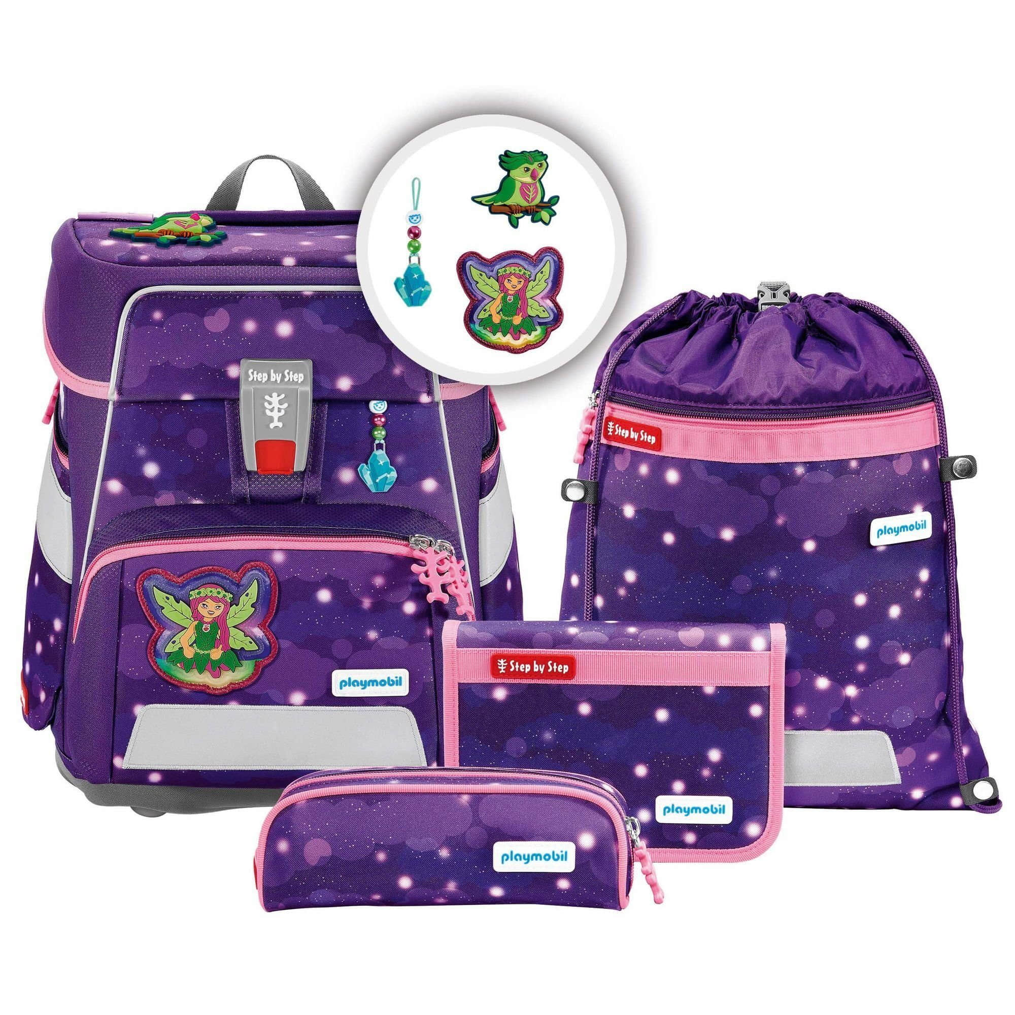 Spielzeug Step by Step Step by Step Space School Bag Set (5-Piece) - Grows with Your Child! Adventures